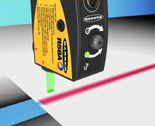 進行分切及定位的R58A色標(biāo)傳感器