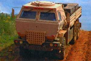 “愛國者”導彈系統支援車屬于BAE系統公司中型戰術車族(FMTV)中的一種