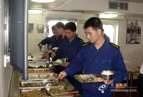 資料圖：我海軍士兵日常餐食