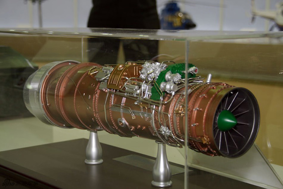 資料圖:國產太行發動機附件特寫