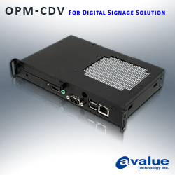 安勤推出開放式易插拔規格電子廣告牌產品OPM-CDV