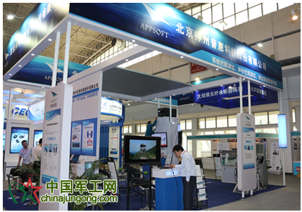 神州惠普國防電子展展臺展示