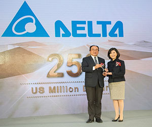 臺達連續七年入選臺灣20大國際品牌