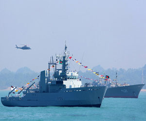 中國海軍首次派艦艇參加印度洋海軍論壇多邊演習