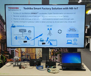 華為和東芝在NB-IoT智能工廠領(lǐng)域開展合作
